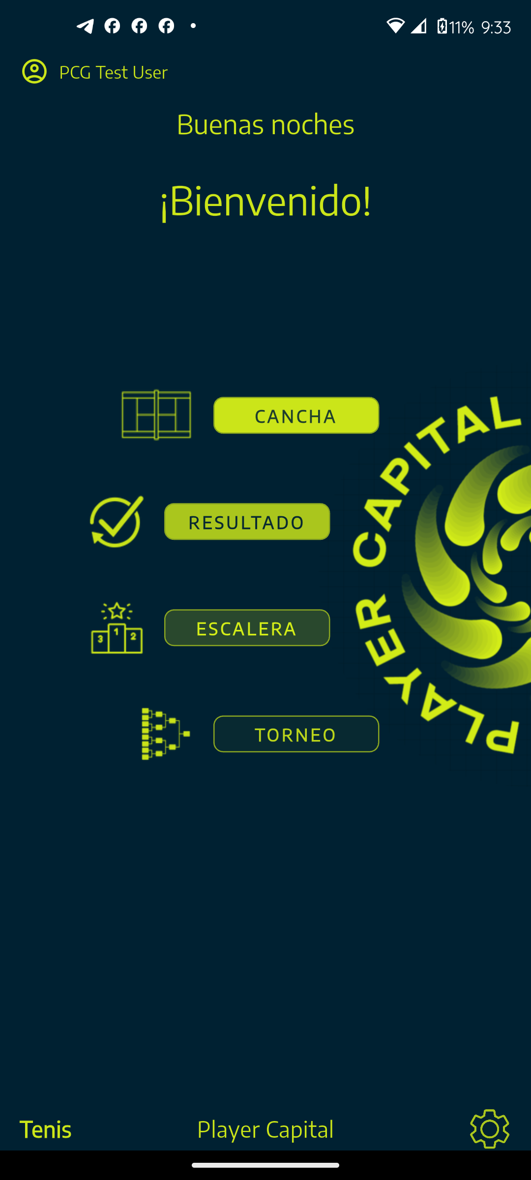 Player Capital - Perfil del jugador con PCP